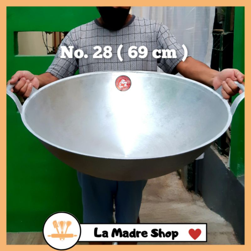 KUALI WAJAN KATEL Penggorengan Aluminium - Komodo - No.28 (69 cm)
