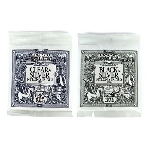 Senar Gitar Klasik Ernie Ball Ernesto Palla 2403 Clear Nylon