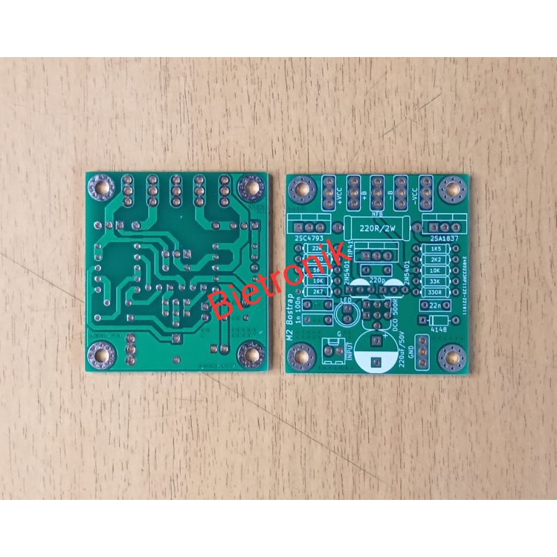 PCB Bostrap M2 Amp Dauble Layer