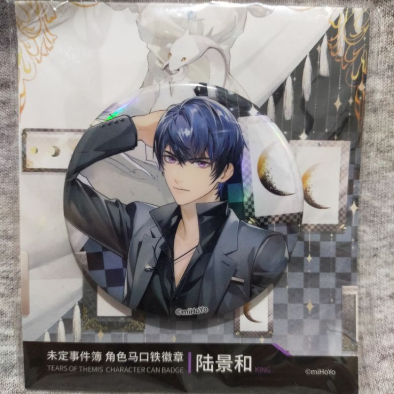 Tears of Themis Character Can Badge - Marius von Hagen / King