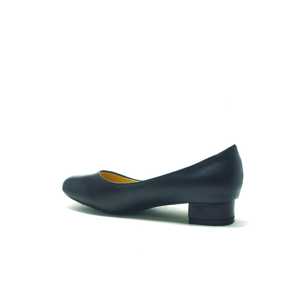 Workswell Sepatu Kerja Wanita Low Heels 3cm Kode SCOLL-3 Warna Hitam Dove.