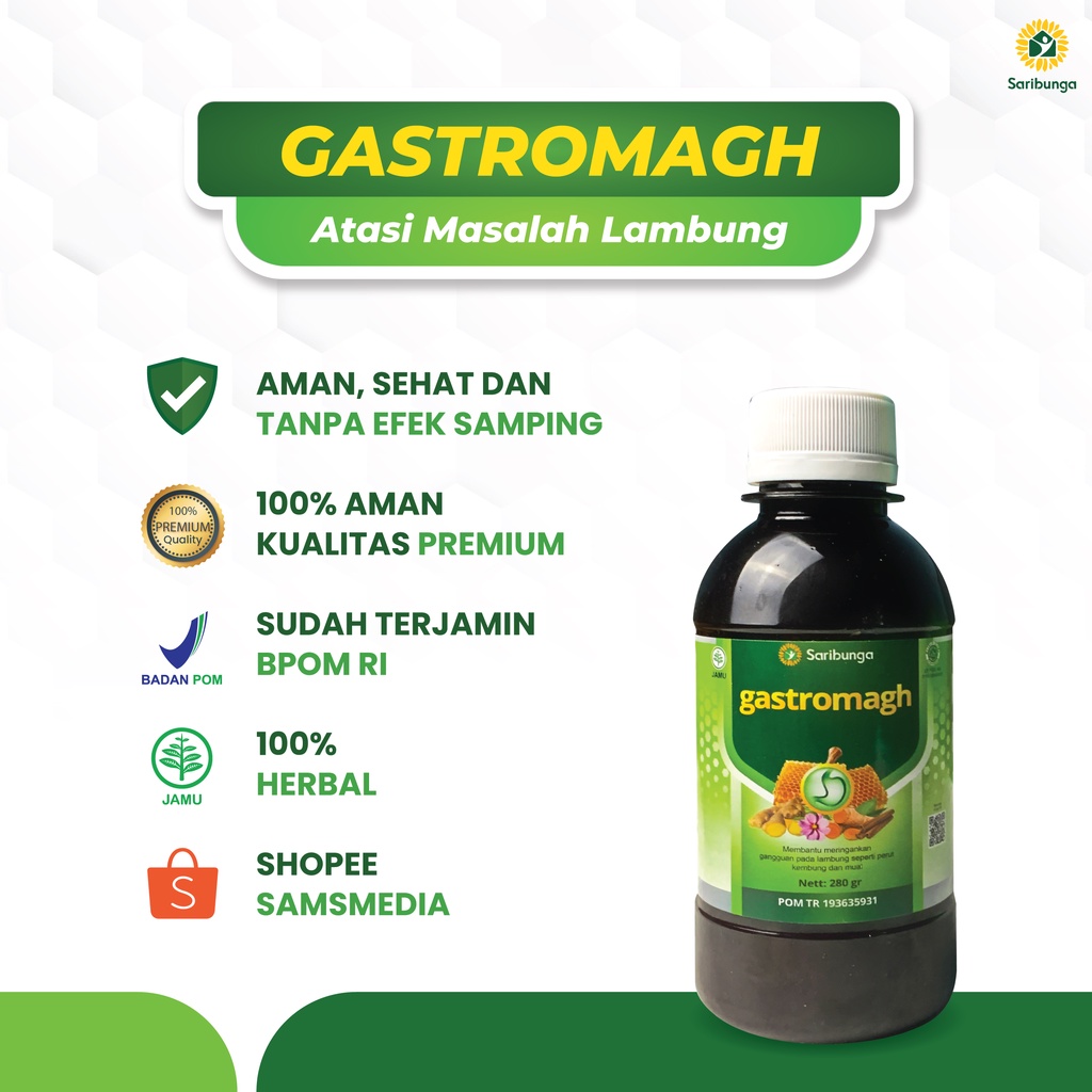 Madu Gastromagh Original - Gastromaag Ampuh Atasi Keluhan Maag Mual Perut kembung Beli 1 Gratis 1