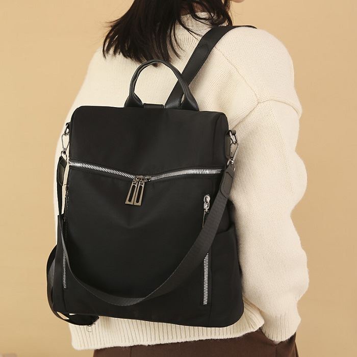 TASHAPPY JTF8050 Tas RANSEL Wanita Nilon Fashion Stylish Modis Ada Talpan import model korea supplier tas import