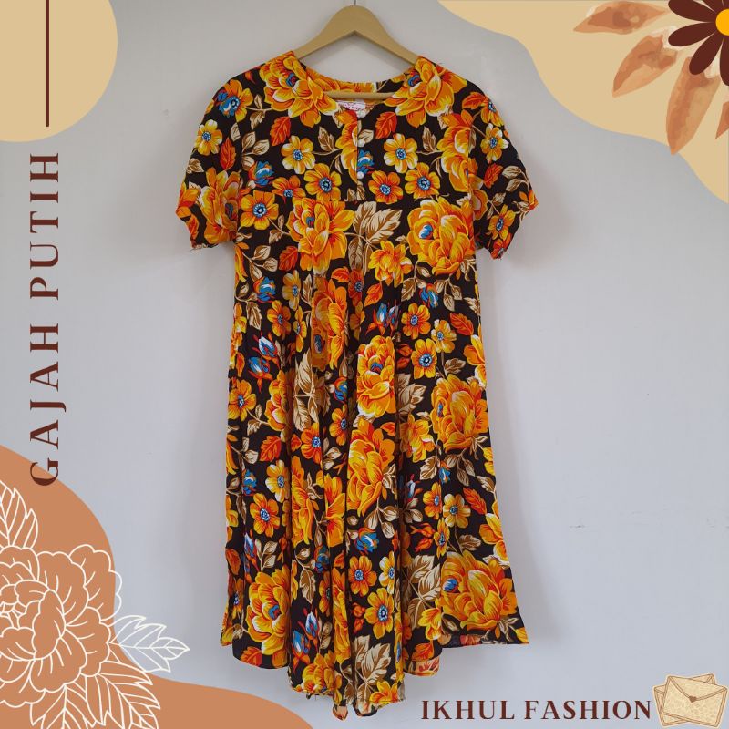 Daster Klok Gajah Putih || Daster Kekinian || Daster gajah putih terbaru || Daster Batik || Daster K