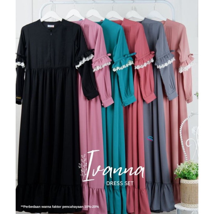 OPEN PO IVANNA DRESS BY SISTER HIJAB