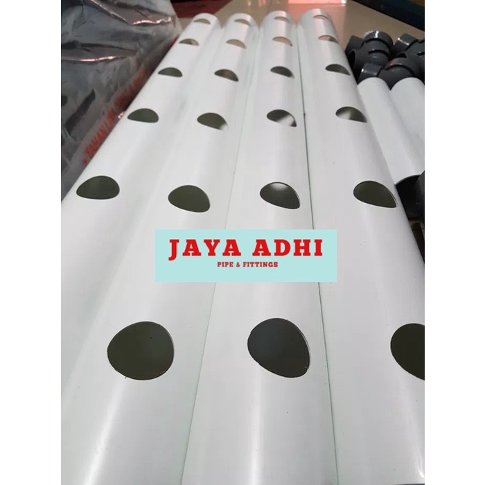 Pipa Hidroponik 3 inch / 8 lubang