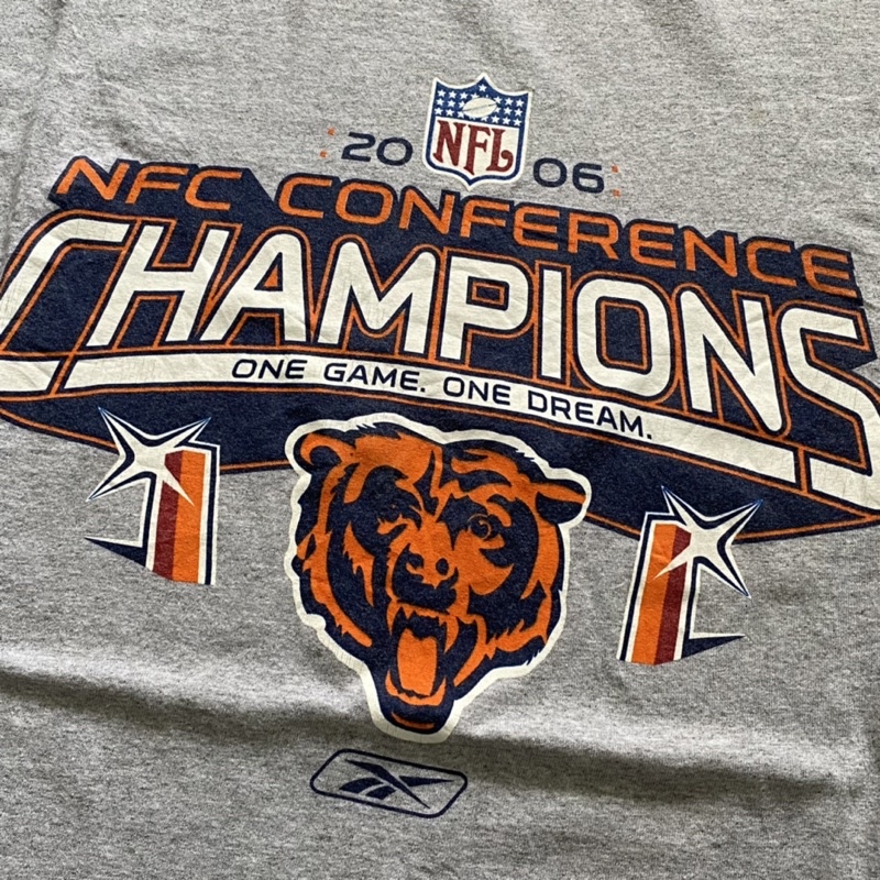 Tshirt kaos NFL Chicago Bears Reebok original size L