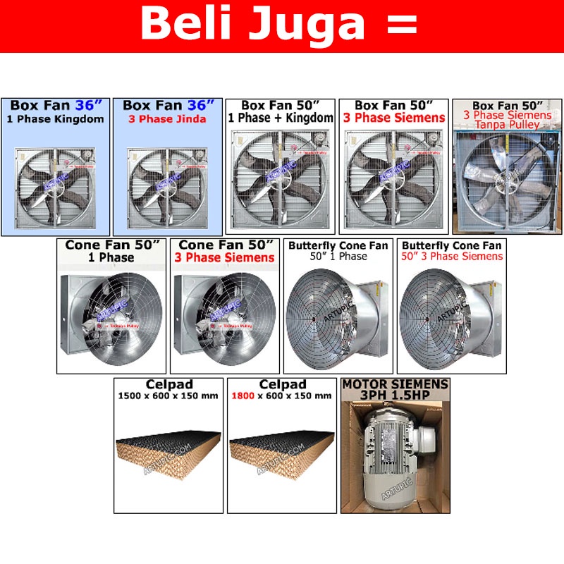 Jaring kipas JBL 30 inch Artupic Sparepart Kipas Angin Hanya Jaringnya