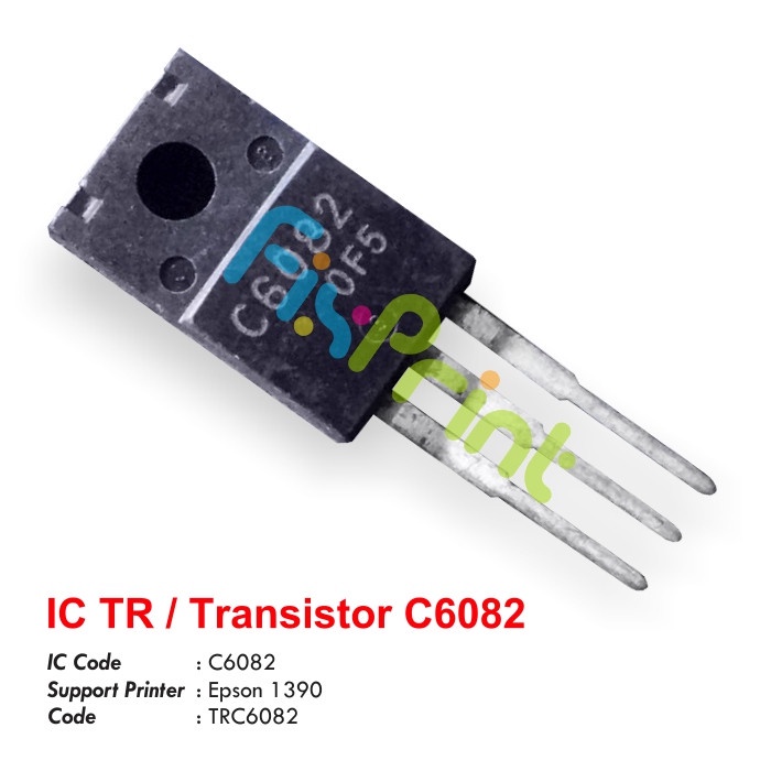 Main Ic Tr C6082 Transistor Mainboard Printer Epson T1100 L1300 1390 L1800