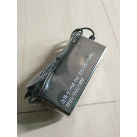 Terlaris✹ VND charger adaptor mesin edc pax s900 new original mesin edc BRILINK 48 ❄Terkini