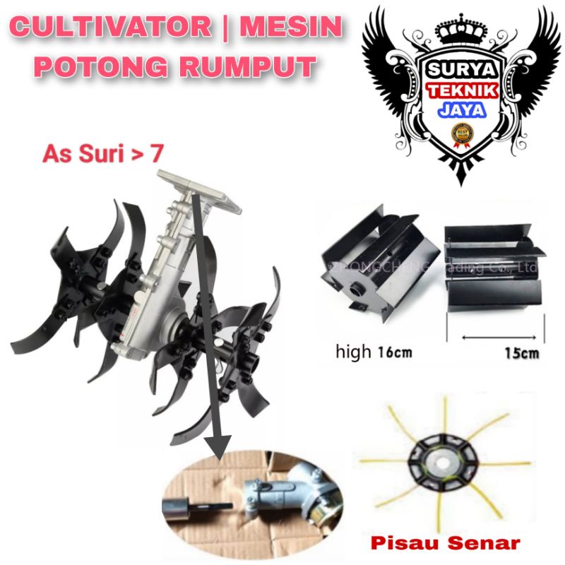 Jual Cultivator Mesin Potong Rumput Penggembur Tanah Dan Penyiang Gulma