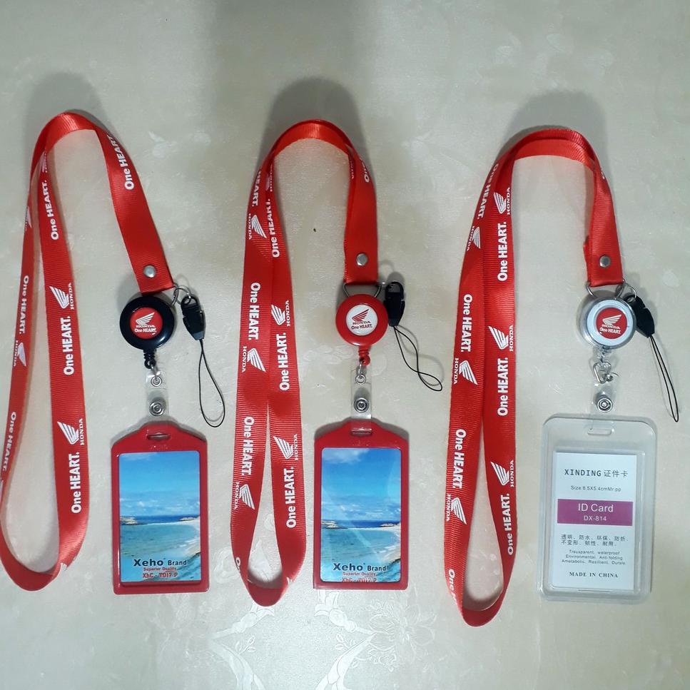 

[KODE KW8FN] Honda Motor Lanyard ID CARD/Yoyo Gantungan ID Card (Paket )