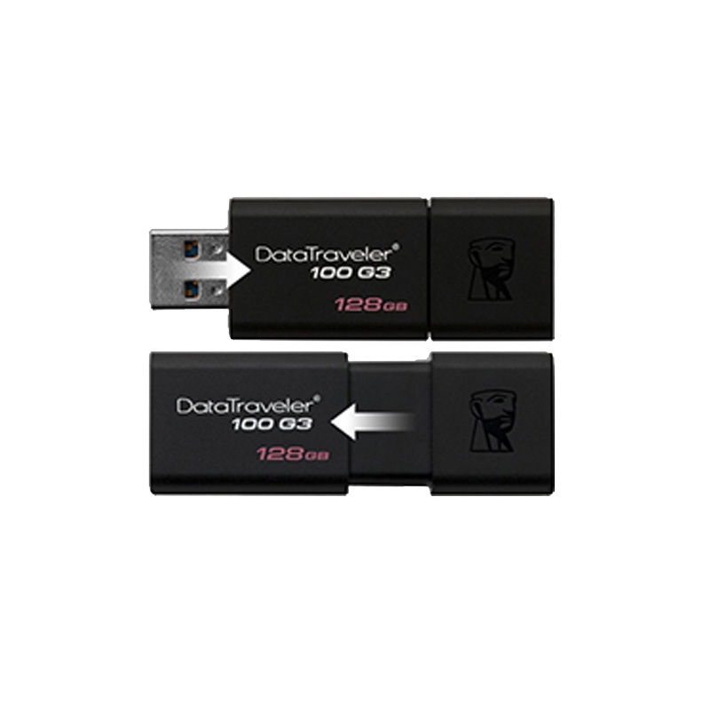 Kingston-pen Drive usb128gb 256gb dt100g3, USB Memory Stick 8gb, 16gb, 32gb 64gb, USB3.0