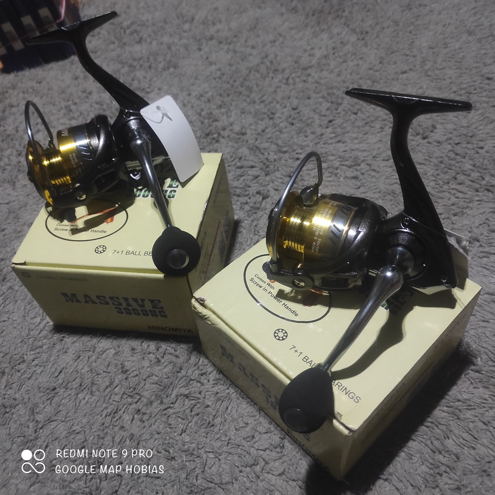 Power handle... Reel pancing Hinomiya massive 800. 1000. 2000. 3000