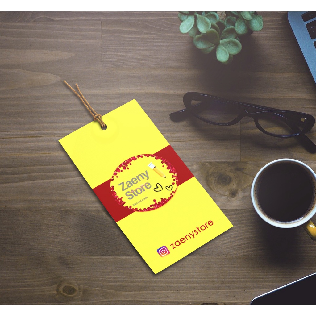 

Hangtag tebal 310gsm