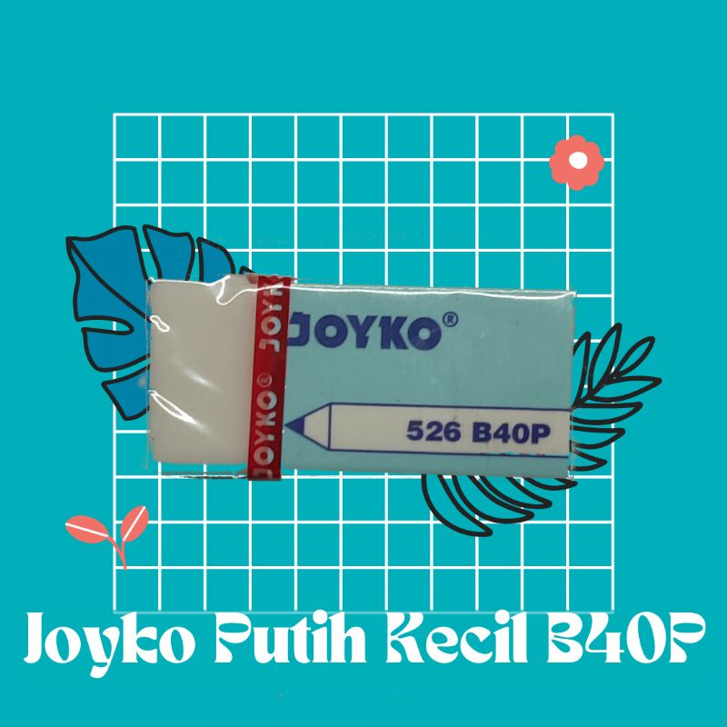 

penghapus joyko putih kecil seri 526 B40P | Eraser