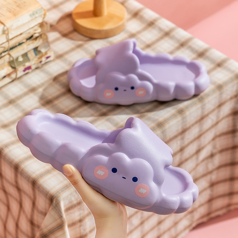 Sandal Slop Anak Perempuan Awan Jelly Cloud Terbaru 2025 Sendal Selop Anak Hingga Dewasa Selop Anti Slip Ringan Kekinian