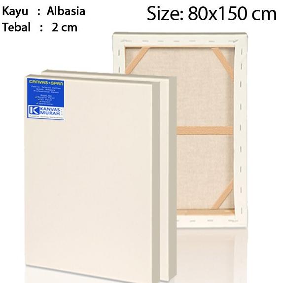 

Kanvas Lukis Spanram 80x150 cm Canvas Frame 150x80 cm
