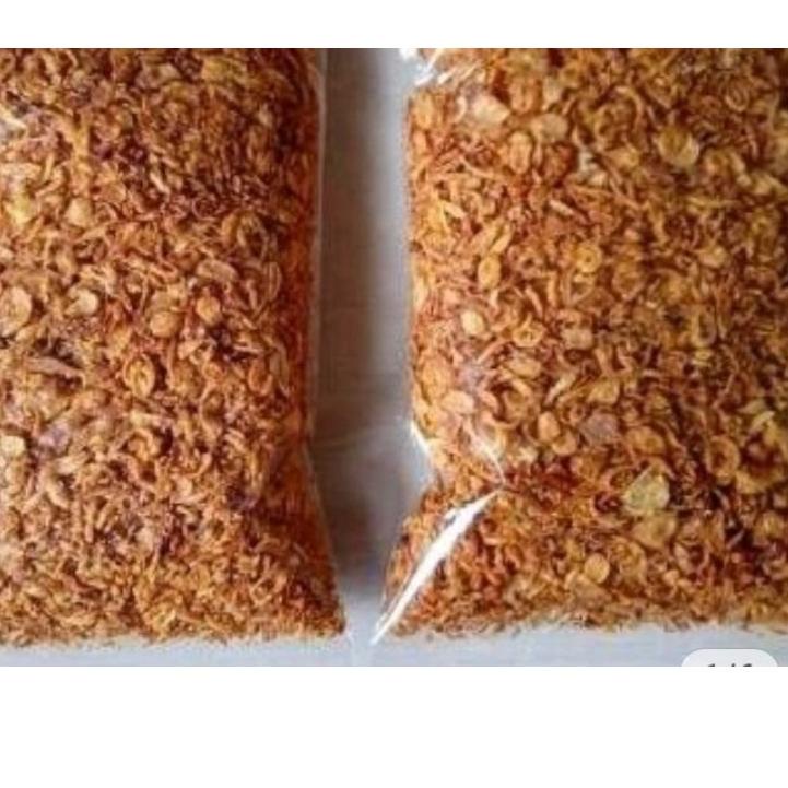 

New Mart--bawang goreng sumenep kiloan termurah 220 gr