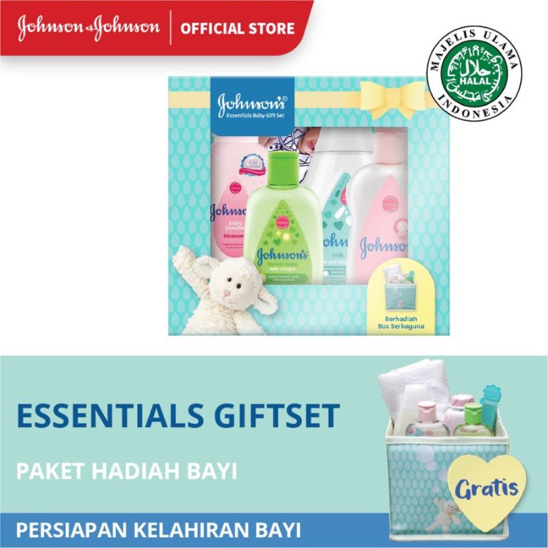 Johnson's Baby Gift Box Series - Paket Lengkap Bayi Johnson's