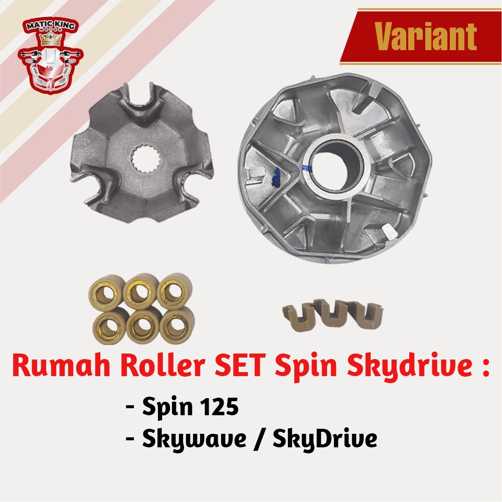 Rumah Roller Set Suzuki Spin Skywave Skydrive Hayate Yamagata