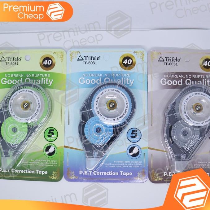 

Correction Tape Trifelo 40M TF6031 (Per Lusin)