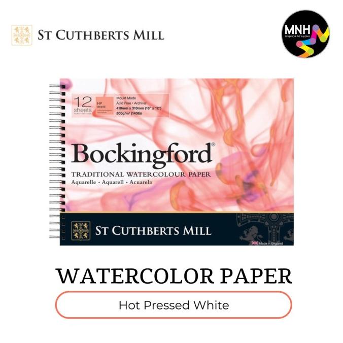 

BIG SALE SAUNDERS BOCKINGFORD HP WHITE 410X310MM WATERCOLOR ALBUM STOK TERBATAS