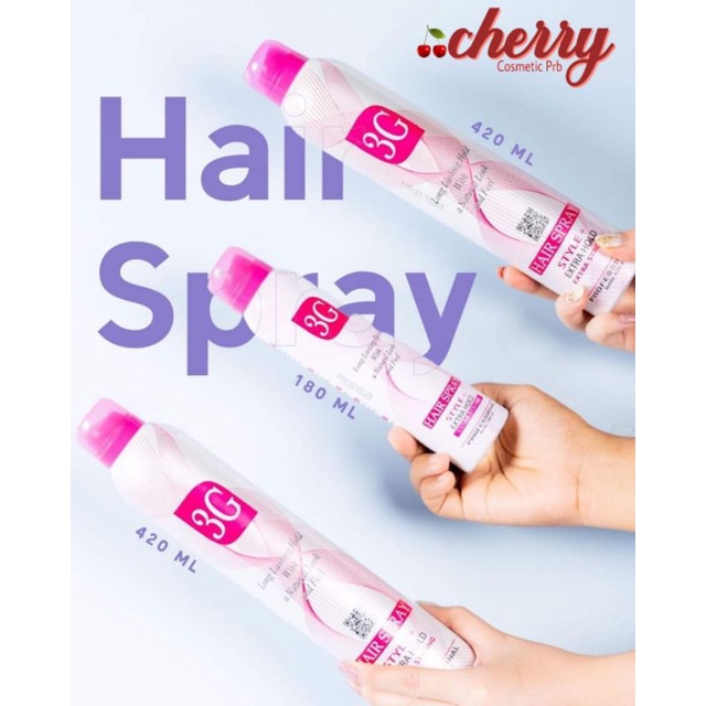 3G HAIR SPRAY STYLE