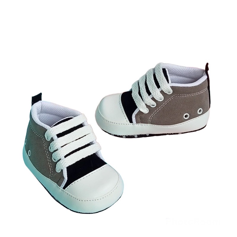 sepatu bayi prewalker laki laki 0 12 bulan murah / sneakers tali baby shoes prewalker perempuan laki laki fashion anak ARION