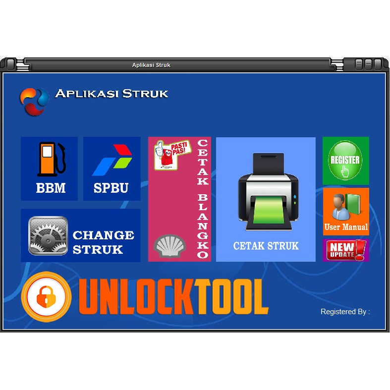 Aplikasi Struk SPBU / BBM & Struk SHELL Ver 2.15a