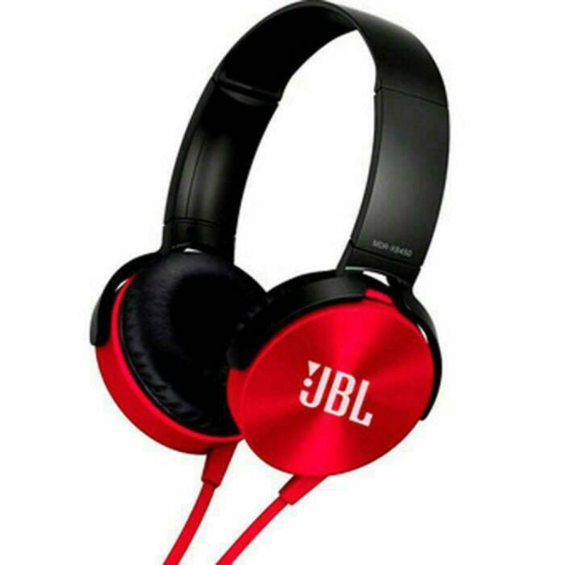 Headphone Headset Bando JBL XB-450 Extra Bass Stereo High Quality