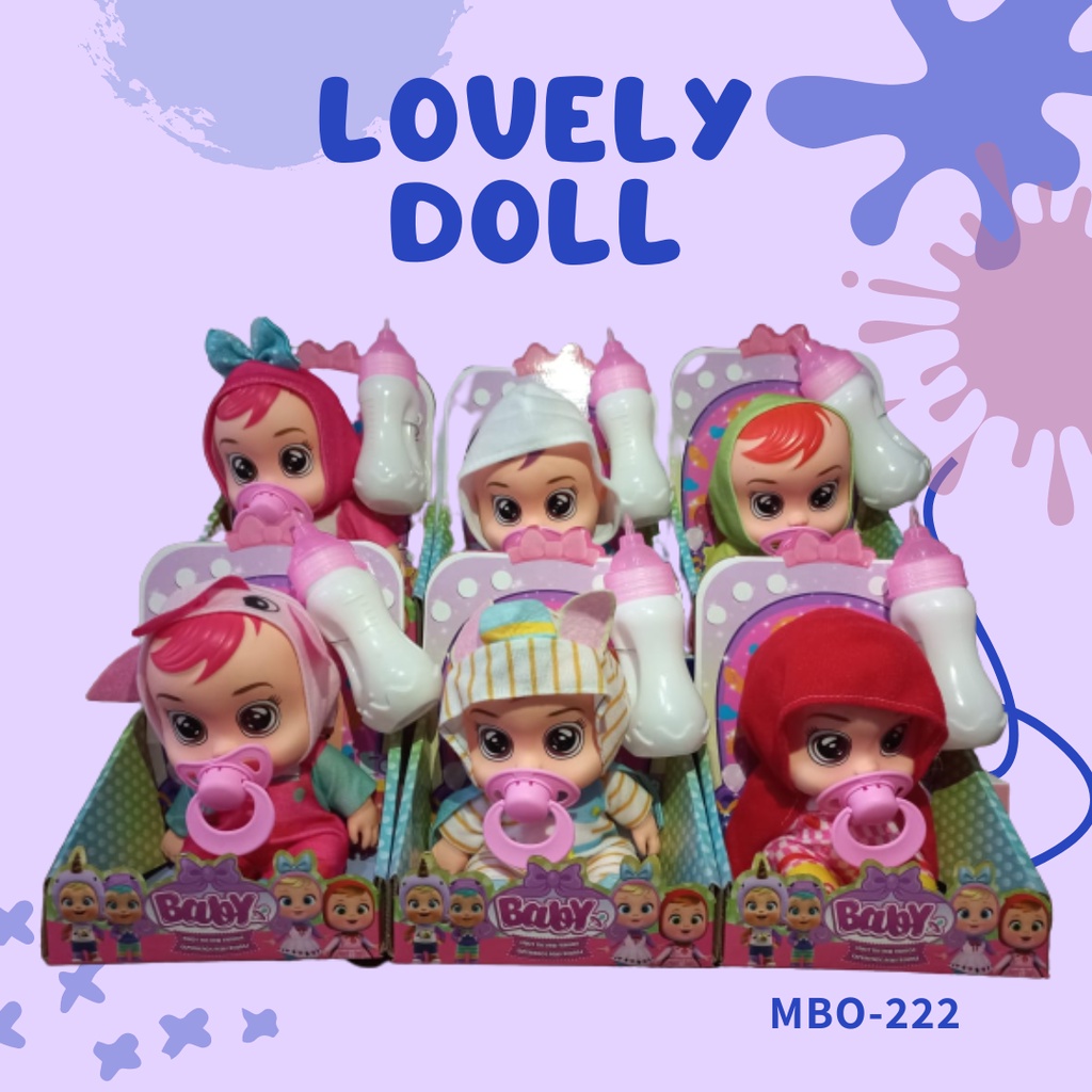 LOVELY DOLL boneka baby alive kostum animal hadiah anak cewek - MBO-222