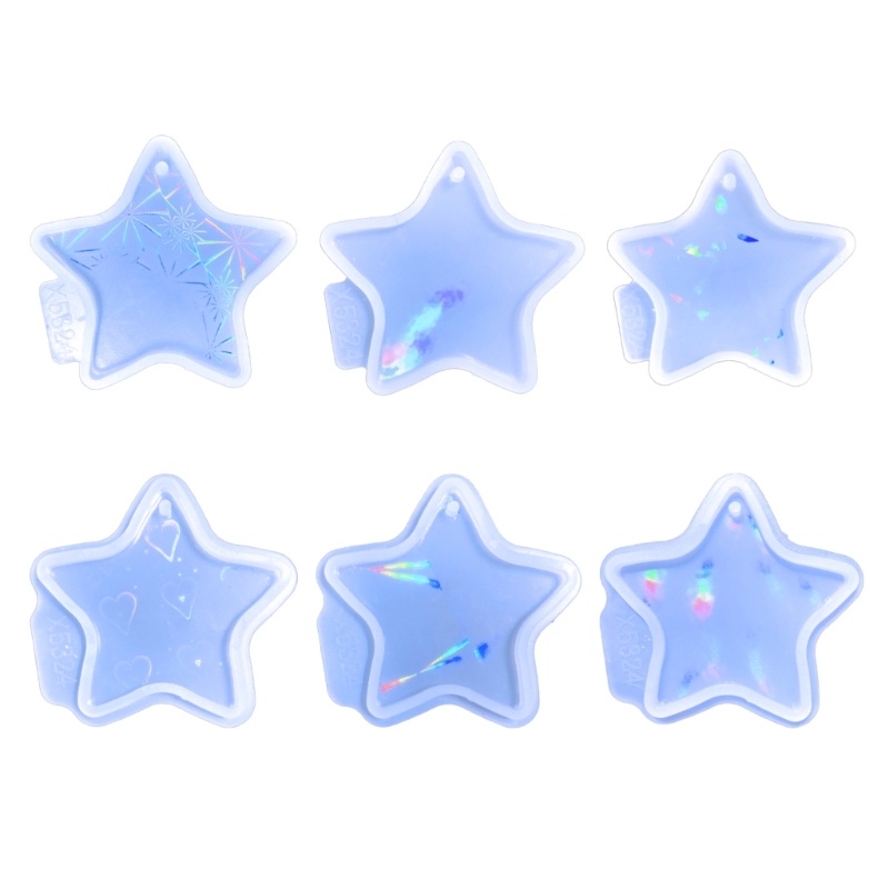 SIY Light and Shadow Keychains Mold DIY Epoxy Craft Necklace Earrings Jewelry Mold