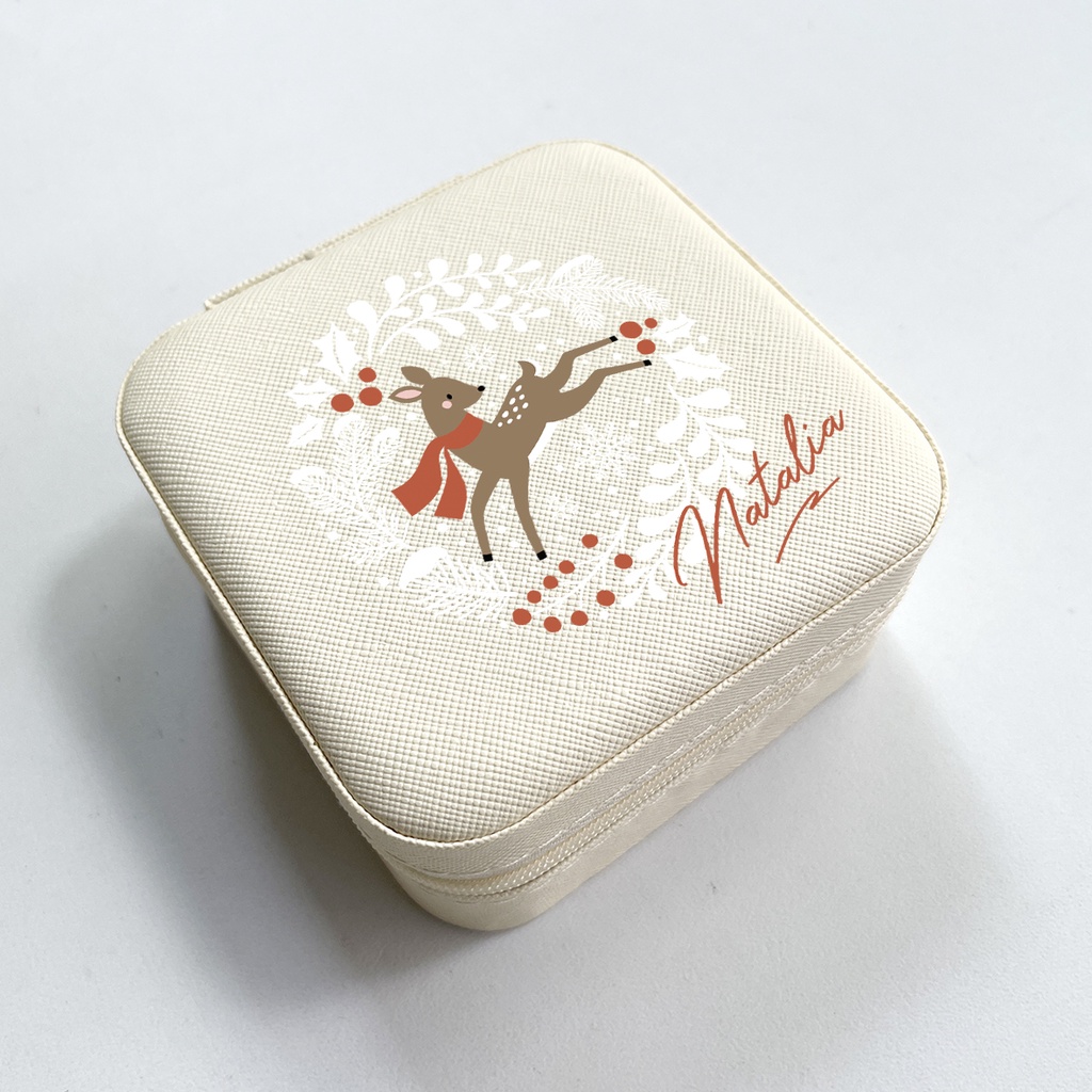 Kado Natal Christmas Gift Kotak Perhiasan Jewelry Box Custom Nama Personalised Gift