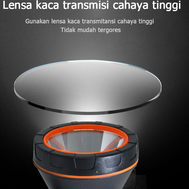 Barang Pilihan.. QYD senter kepala super terang IPx4 Tahan Air Headlamp LED 6000 lumen Q7801