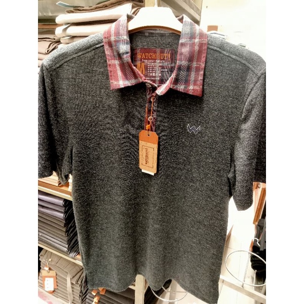 KAOS BERKERAH WATCHOUT ORIGINAL