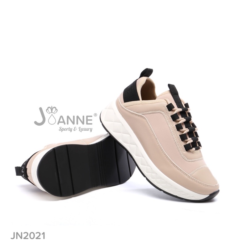 RESTOCK! [ORIGINAL] JOANNE Premium Higshole Sneakers Shoes Sepatu Wanita #JN2021