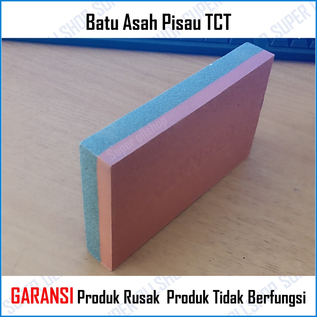 Batu Pengasah RRT / Asahan Pisau / Combination Sharpening Stone / Batu Gosok Asah Wungkal Mata Pisau Plener Ungkal  Mata Ketam