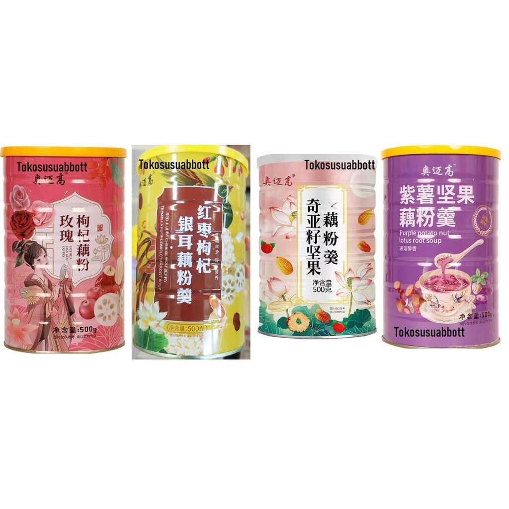 

PO Bubuk Serbuk Akar Lotus Root Powder Ou Fen 藕粉 奥迈高 Sarapan Diet Sehat Pesakit Maag Mah Diabetes
