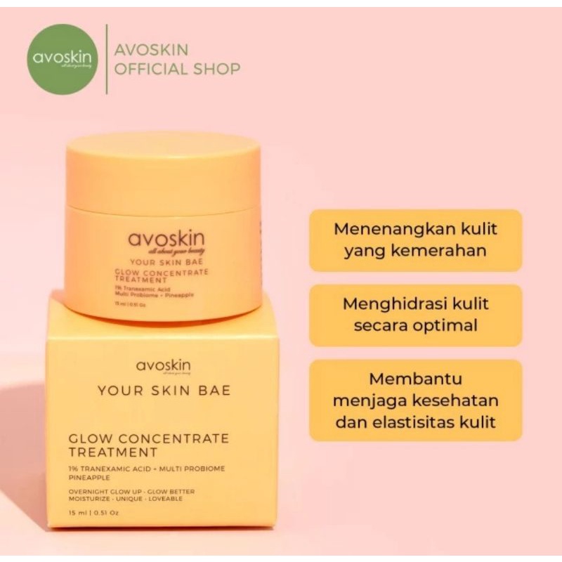 YSB Glow Concentrate Treatment 1% Tranexamic Acid + Multi Probiome + Pineapple Mini
