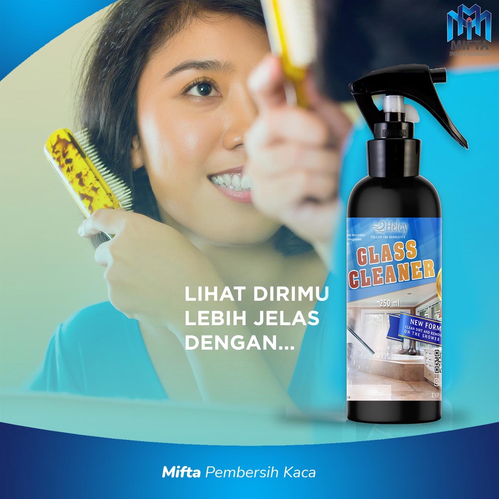 PEMBERSIH KACA ANTI REDEPOSISI / HELCY ANTI REDEPOSITION GLASS CLEANER