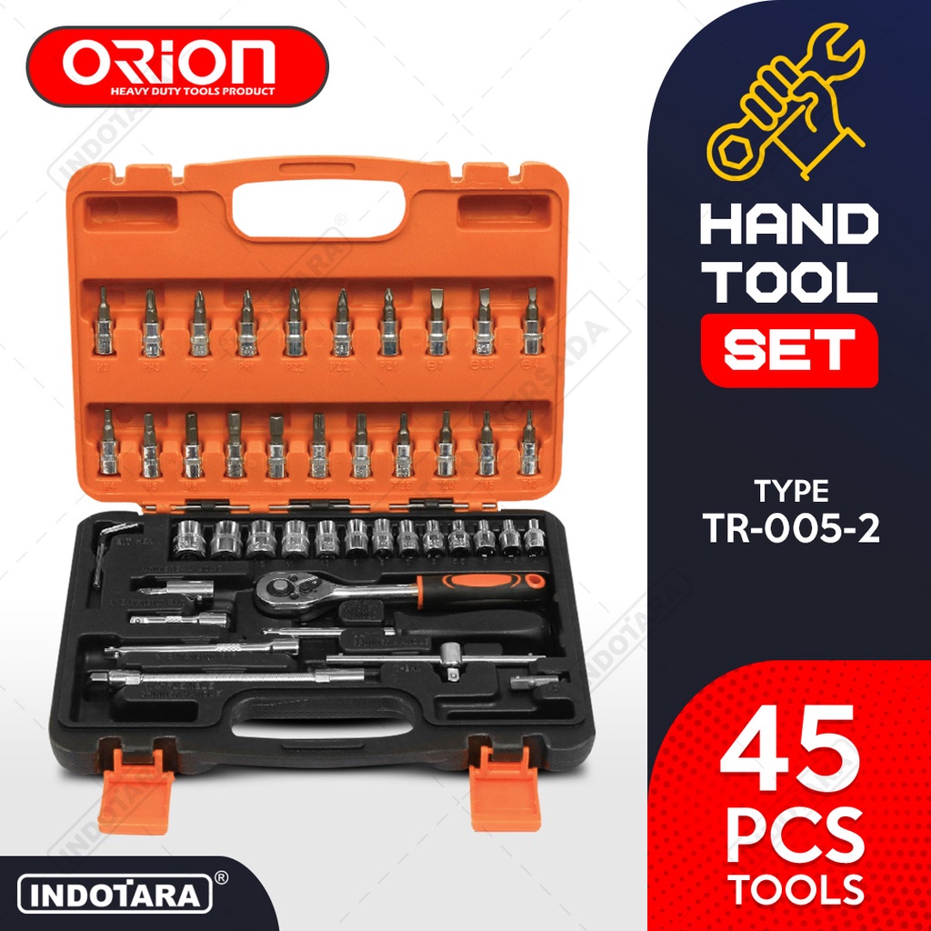 Hand Toolset / Tool Kit Set / Toolkit Toolbox Orion - TR005-2