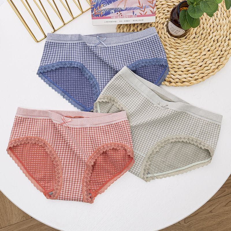 Tokorara.id All size fit to XL 70kg CD renda wanita Panty Import korean style cakep