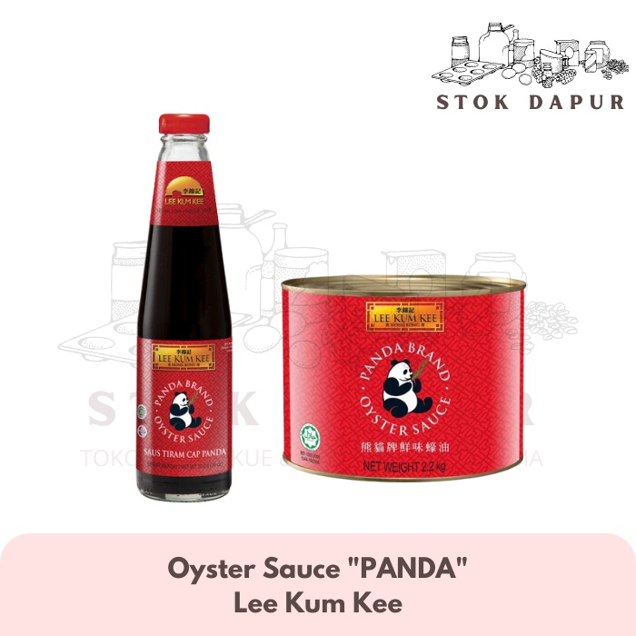 

SAUS TIRAM CAP PANDA / LEE KUM KEE 2.2Kg & 510 gr (OYSTER SAUCE PANDA)