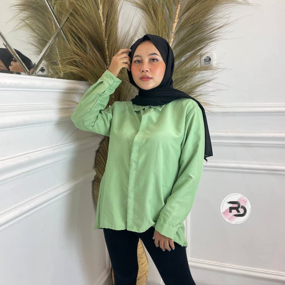 RD FASHION RIKA TOP / KEMEJA WANITA / BAJU WANITA / ATASAN WANITA TOP