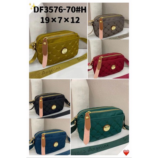 Tas Slempang 4 Res Ernes Angeline 3576-70 Free Dustbag