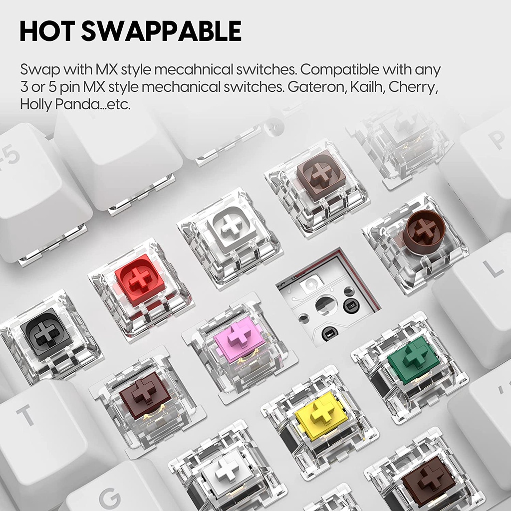 Pulsar PCMK TKL ANSI Barebone Mechanical Gaming Keyboard