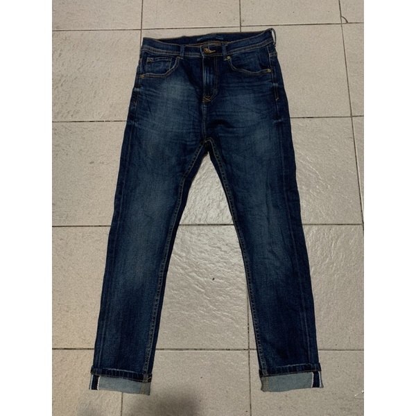 zaraman selvedge second bekas original