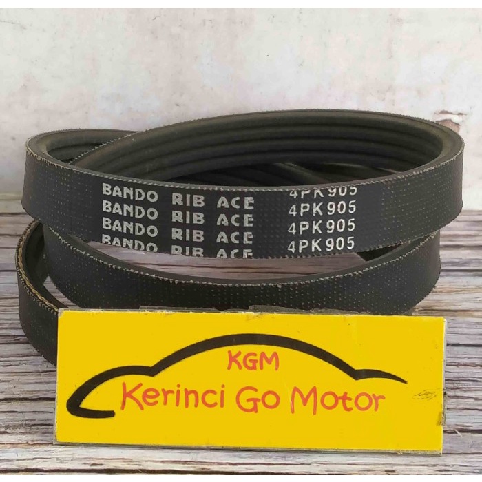 BANDO VAN BELT 4PK 905 RIB BELT TALI KIPAS 4PK-905 FAN BELT ALUR