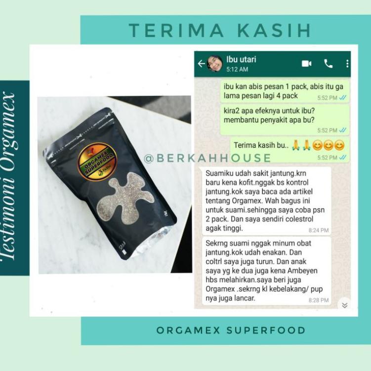 

Pesan cepat--ORGAMEX SUPERFOOD Biji-bijian Organik kaya omega 3 dan tinggi kalsium